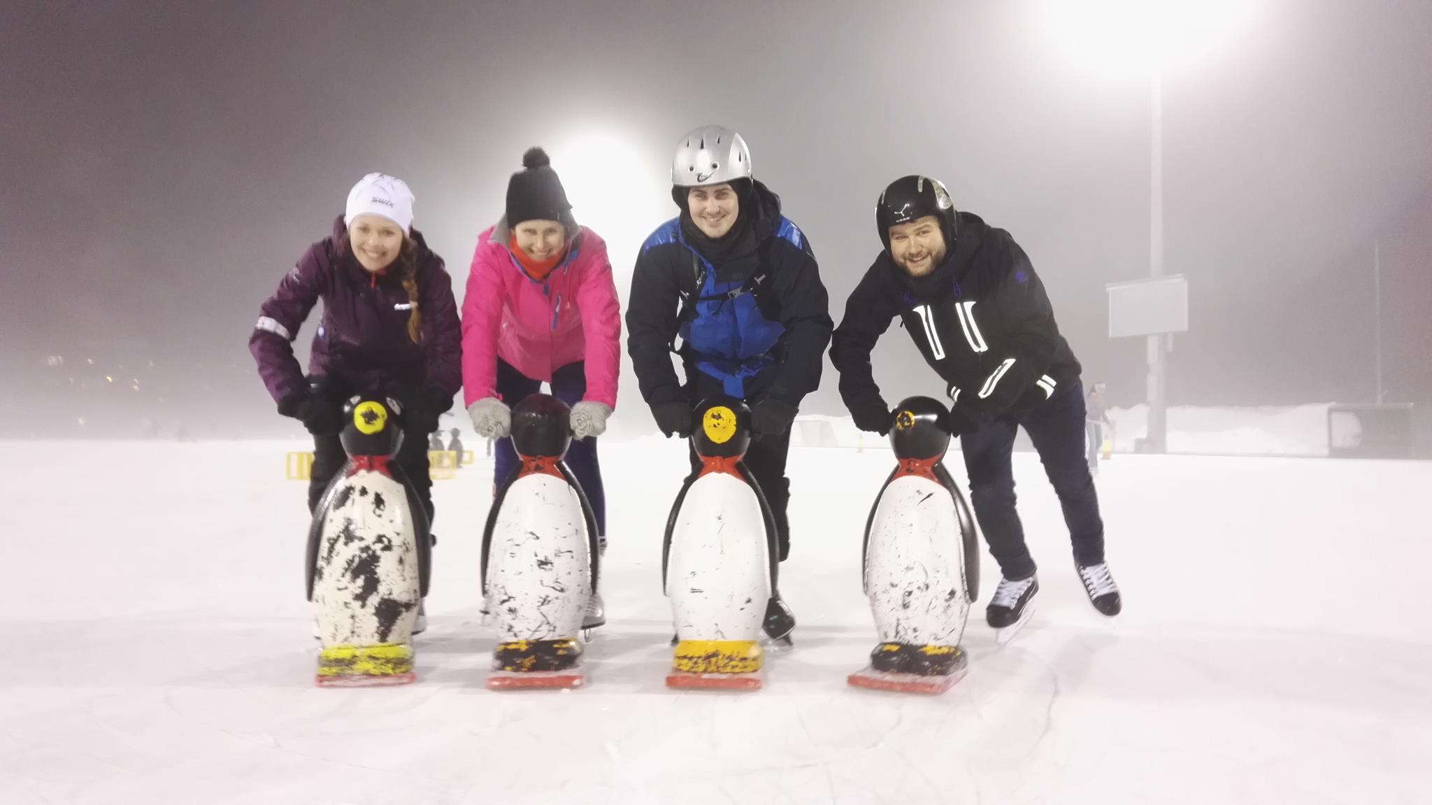 Ut på skøyter i Oslo