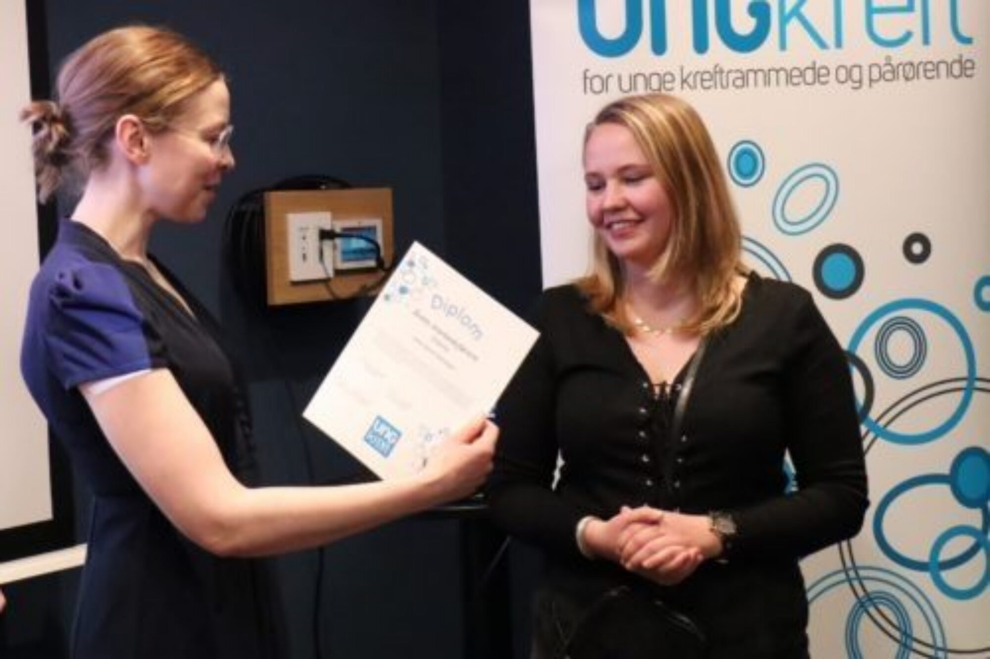Utdeling av diplom til Sjukt Sprek Stavanger