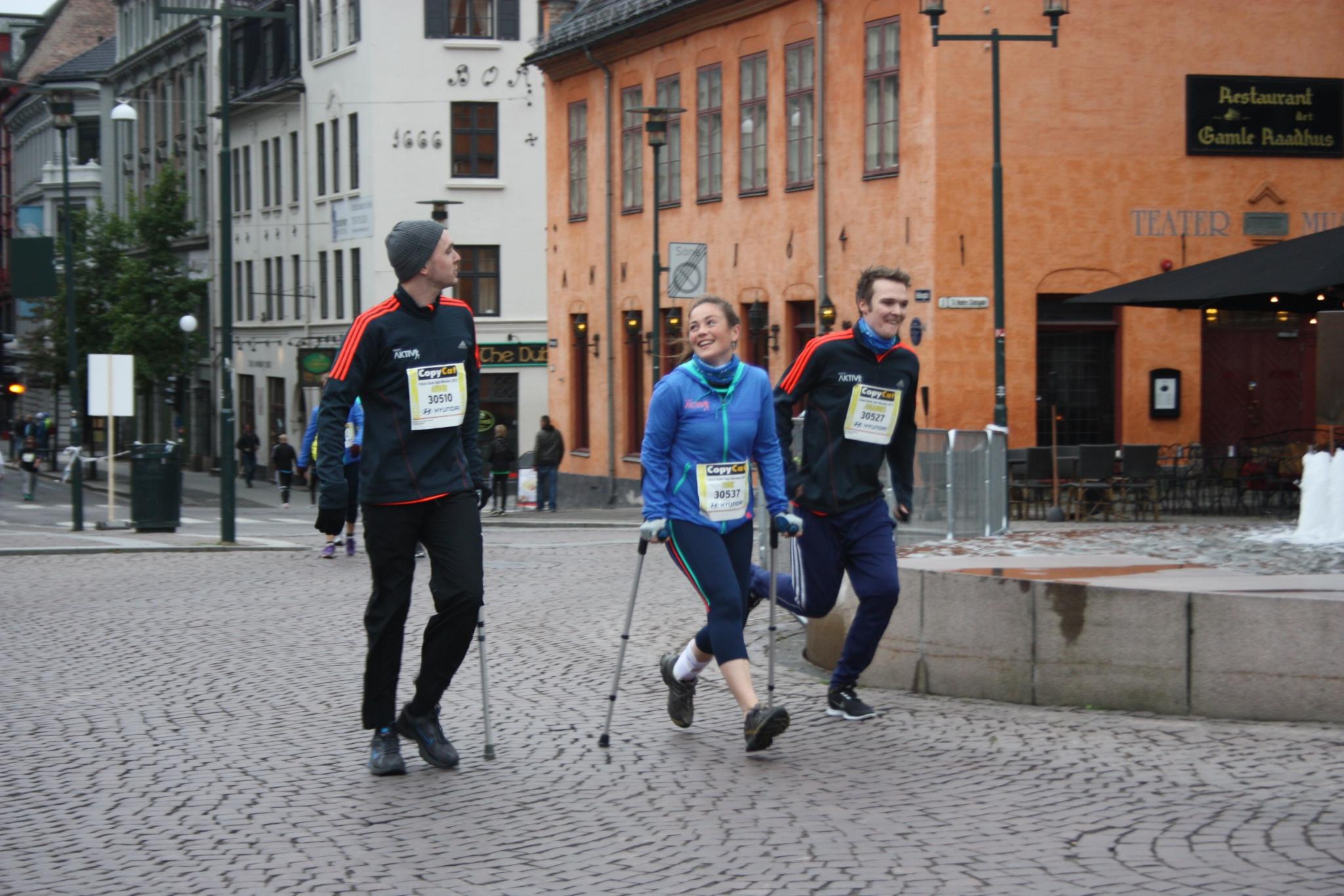 Medlemmer på løp
