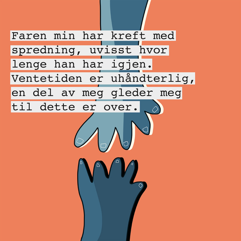 Ung Kreft x Norske hemmeligheter: Ventesorg